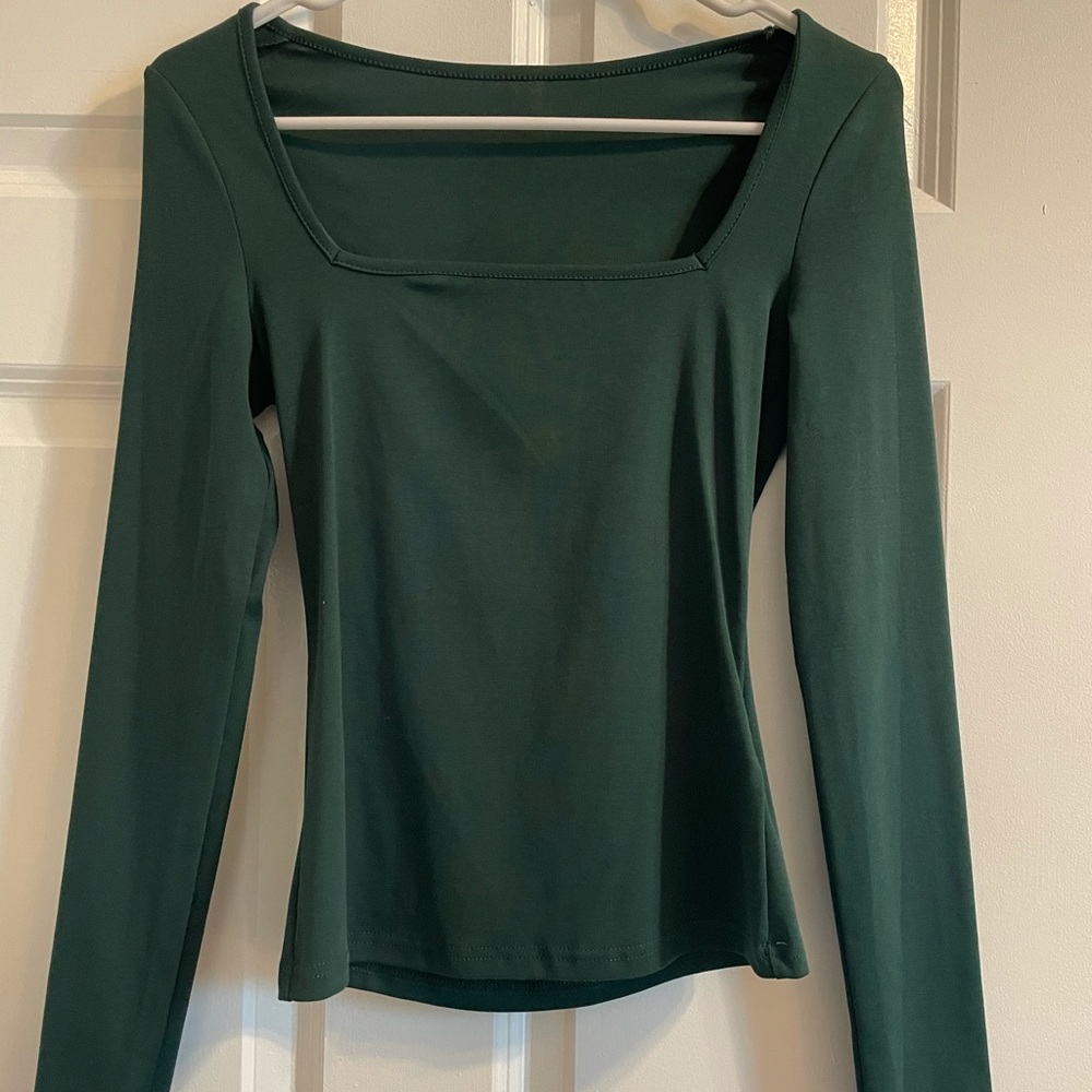 Green SHEIN top